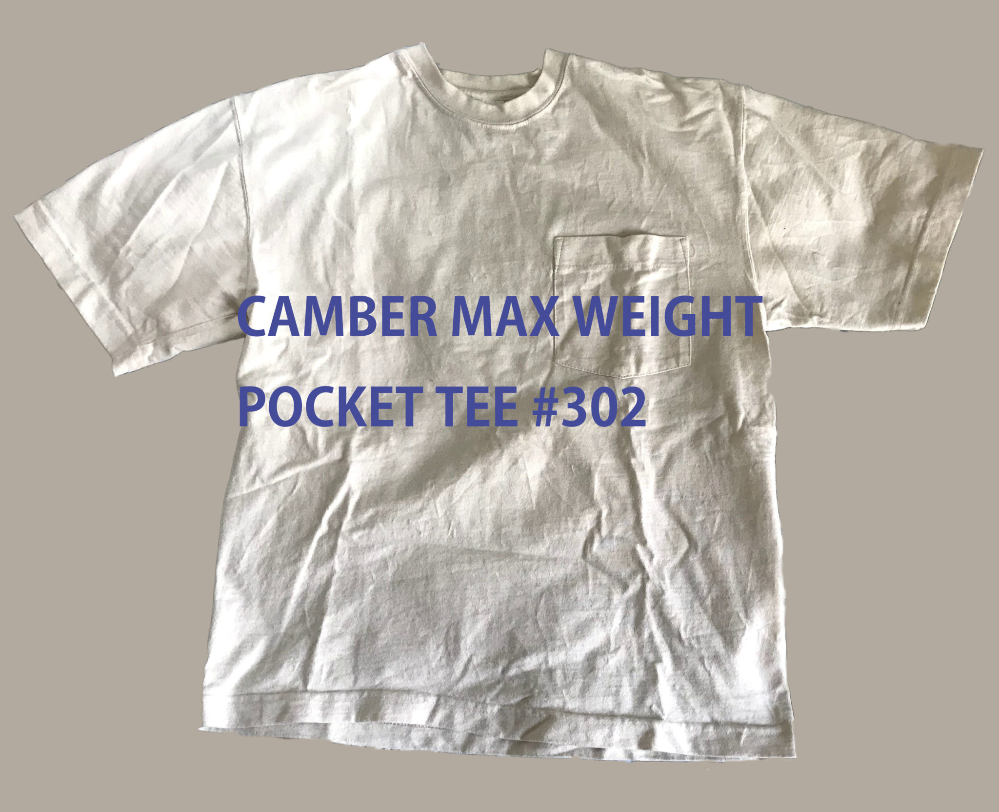 Camber Max Weight Heavyweight Pocket T-Shirt #302 - Burgundy