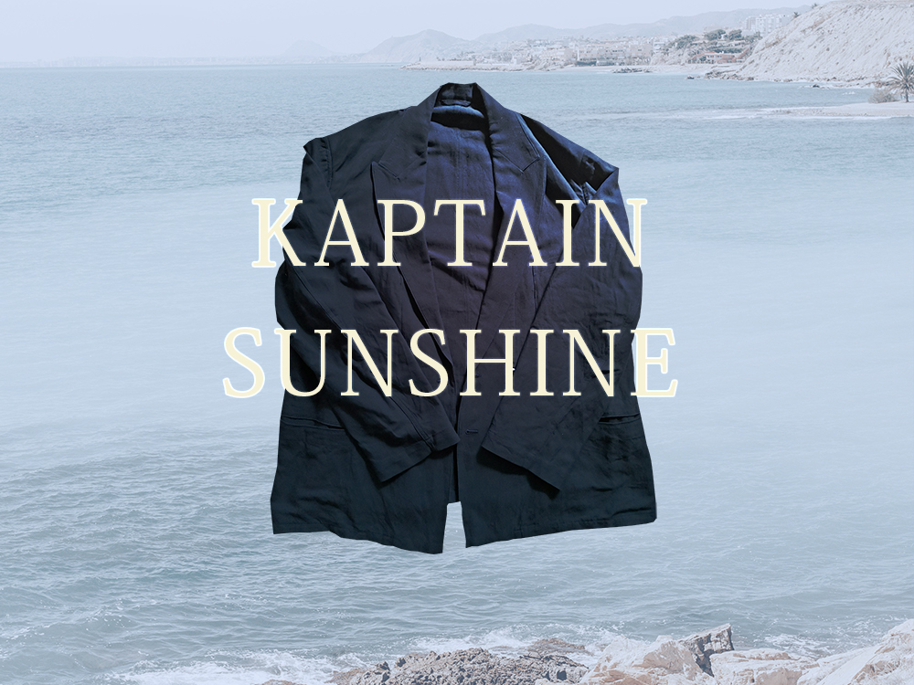 購入品紹介】KAPTAIN SUNSHINE Double-Breasted Riviera Jacket